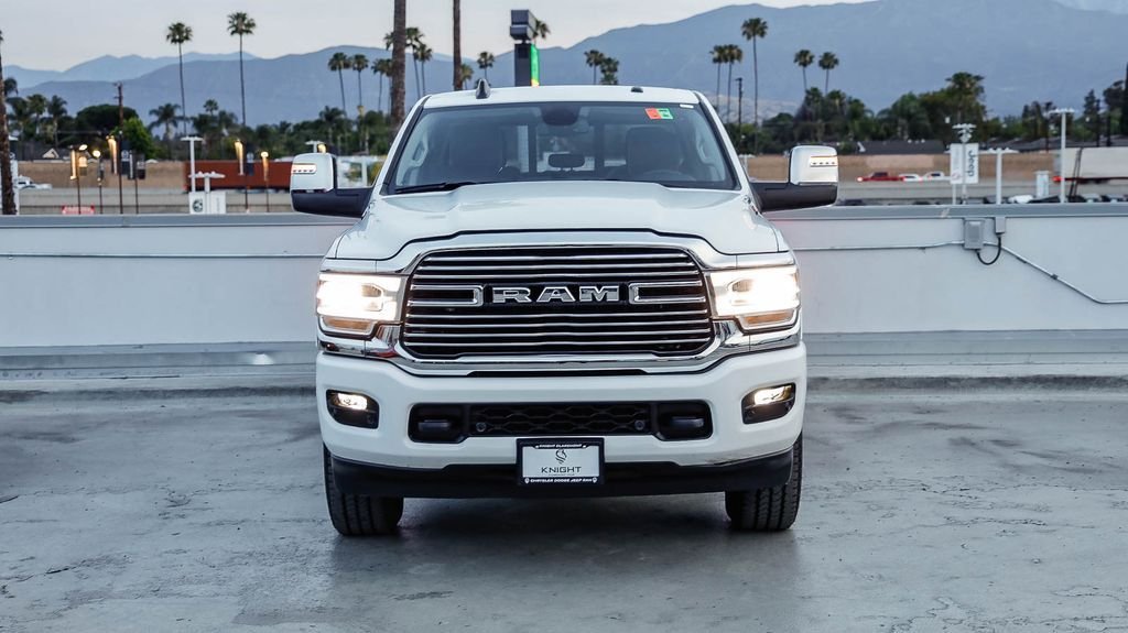 Used 2024 Bright White Clearcoat Ram Laramie image 3