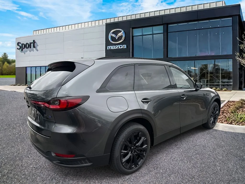 New 2026 Machine Gray Metallic Mazda Premium Sport AWD image 3