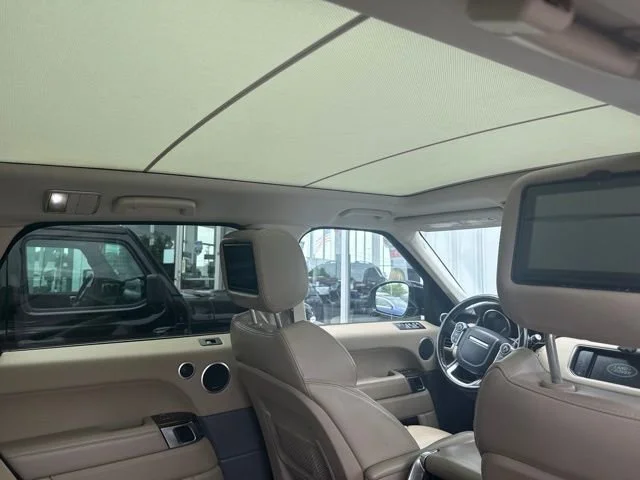 Used 2015 Blue Land Rover 3.0L V6 Supercharged HSE image 30