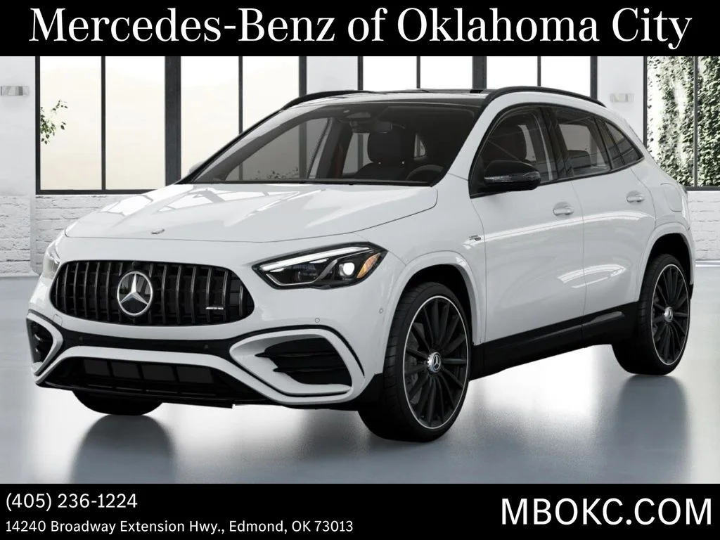New 2026 Polar White Mercedes-Benz AMG® GLA 35 4MATIC SUV image 1