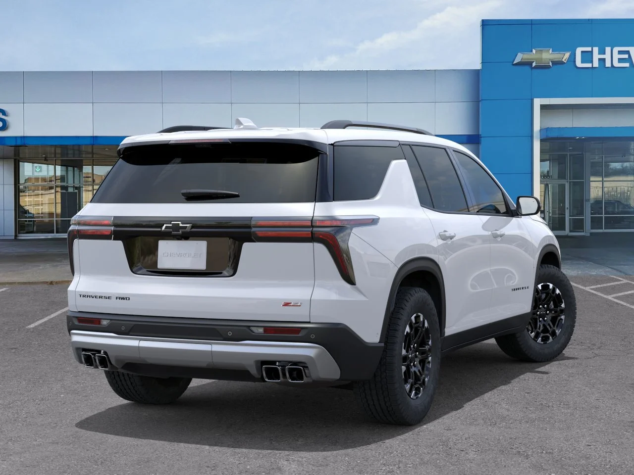 New 2027 Polar White Tricoat Chevrolet AWD Z71 image 4
