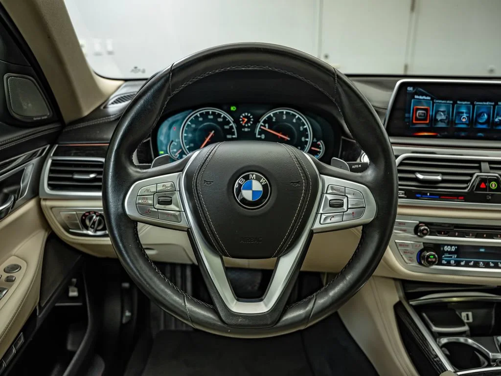 Used 2016 Gray Metallic BMW 740i image 25