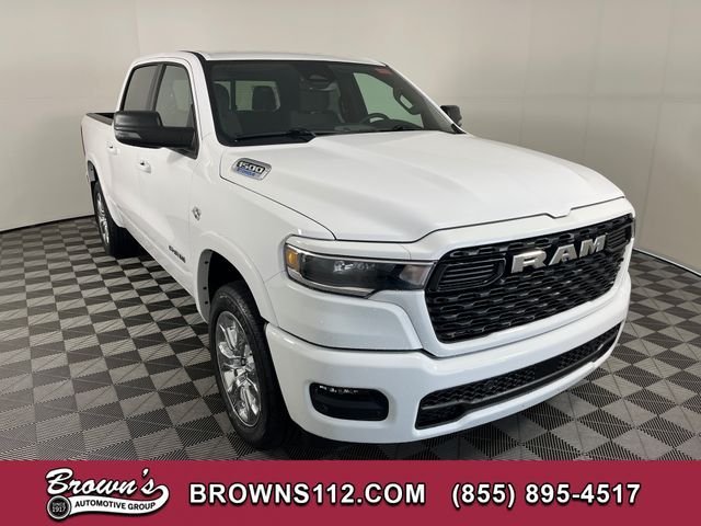 New 2026 Bright White Clear-Coat Exterior Paint RAM Big Horn/Lone Star image 1