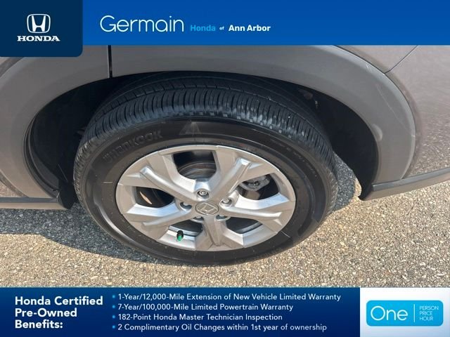 Certified Used 2024 Modern Steel Metallic Honda 5DR AWD LX image 12