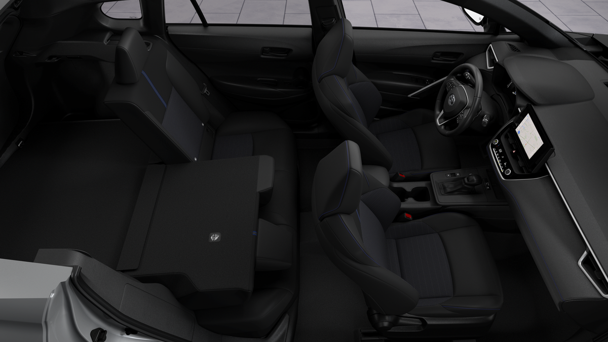 New 2026 Wind Chill Pearl with Jet Black roof Toyota Hybrid SE image 22