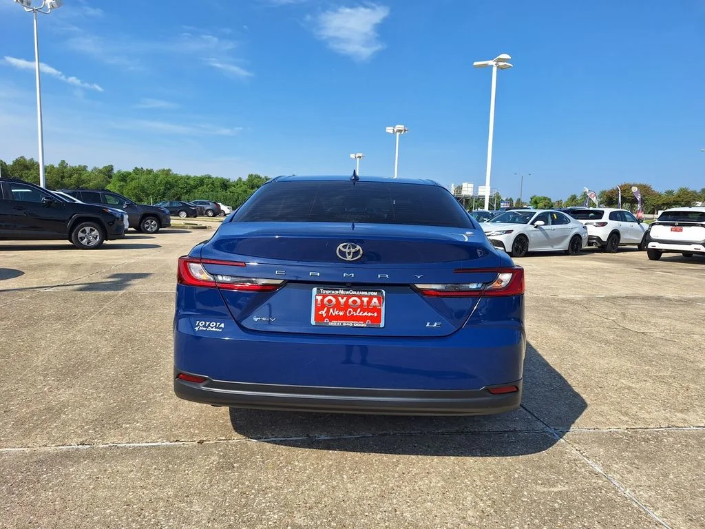 Certified Used 2025 Blue Toyota LE image 6