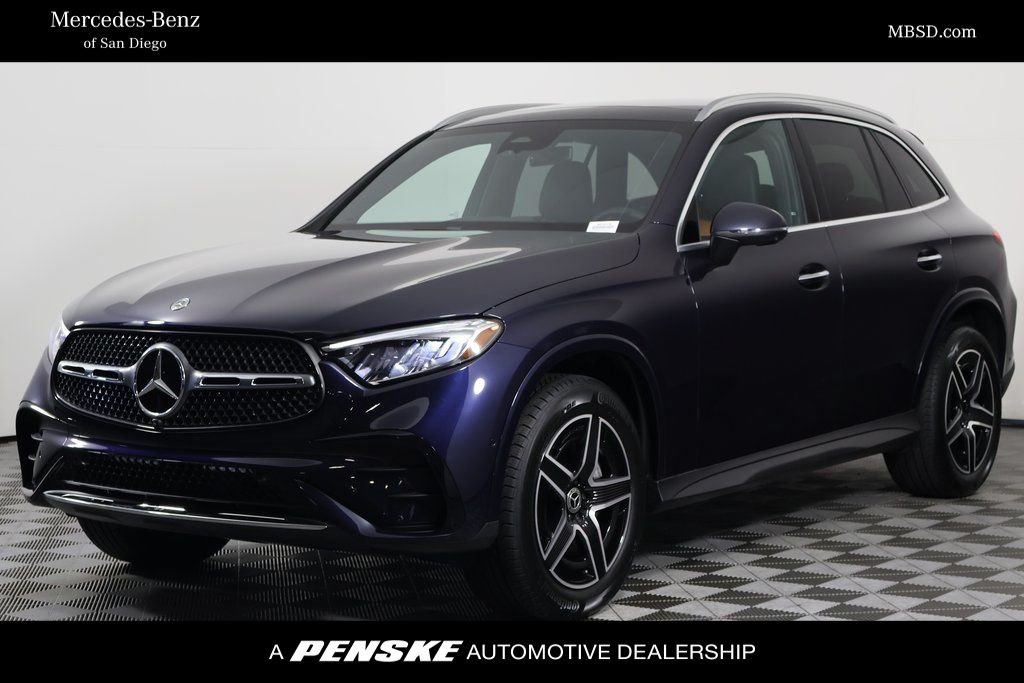 Certified Used 2024 Nautical Blue Metallic Mercedes-Benz GLC 300 image 1