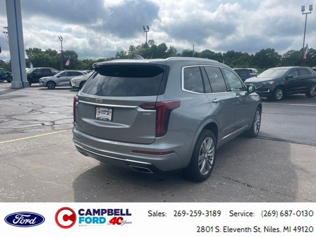 Used 2024 Silver Metallic Cadillac Premium Luxury image 3