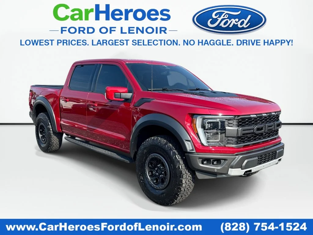 Used 2023 Red Metallic Ford Raptor image 1