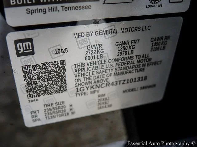 New 2026 Stellar Black Metallic Cadillac Premium Luxury image 22