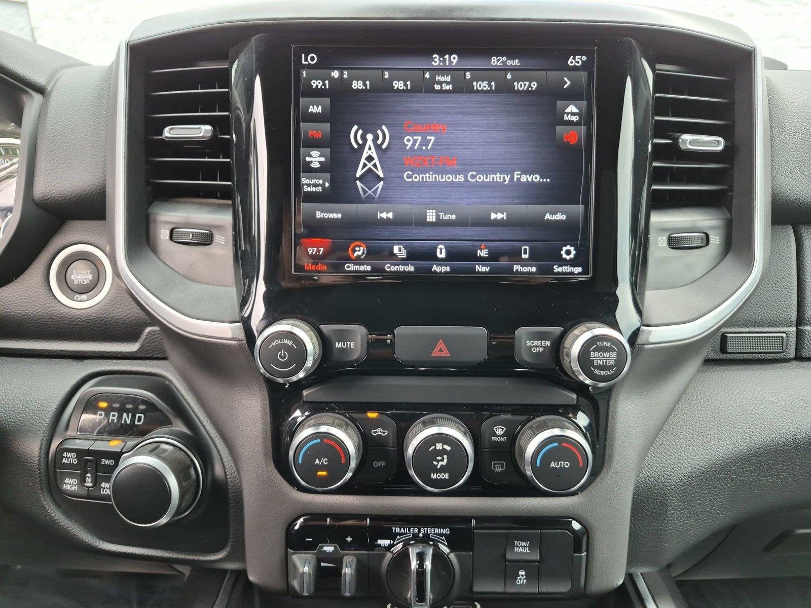 Used 2021 Flame Red Clearcoat Ram Big Horn image 23