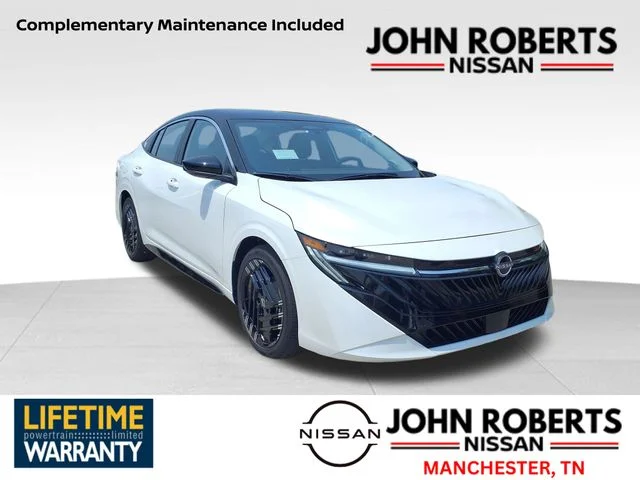New 2026 Aspen White TriCoat / Super Black Two-tone Nissan SR image 1
