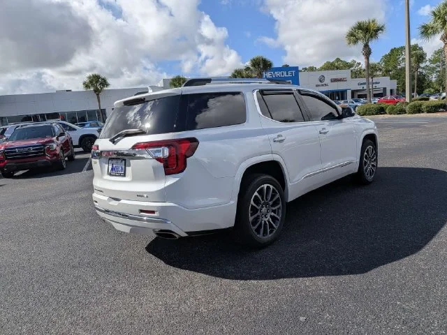 Used 2021 WHITE FROST TRICOAT GMC Denali image 3