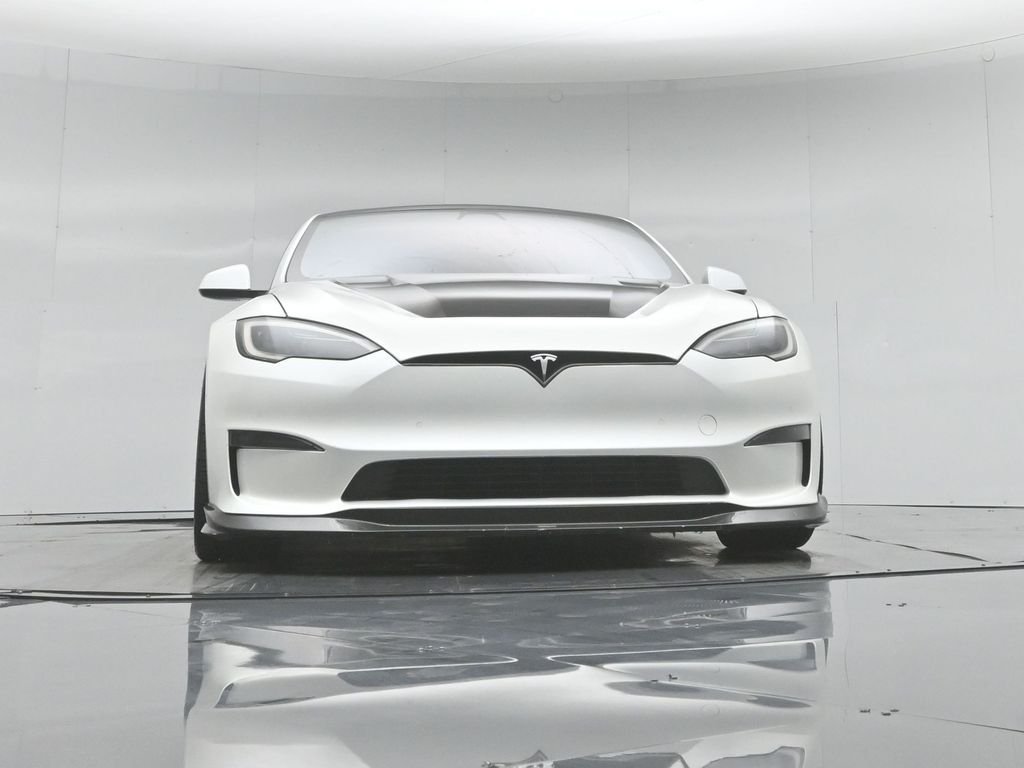 Used 2022 White Tesla Plaid image 44