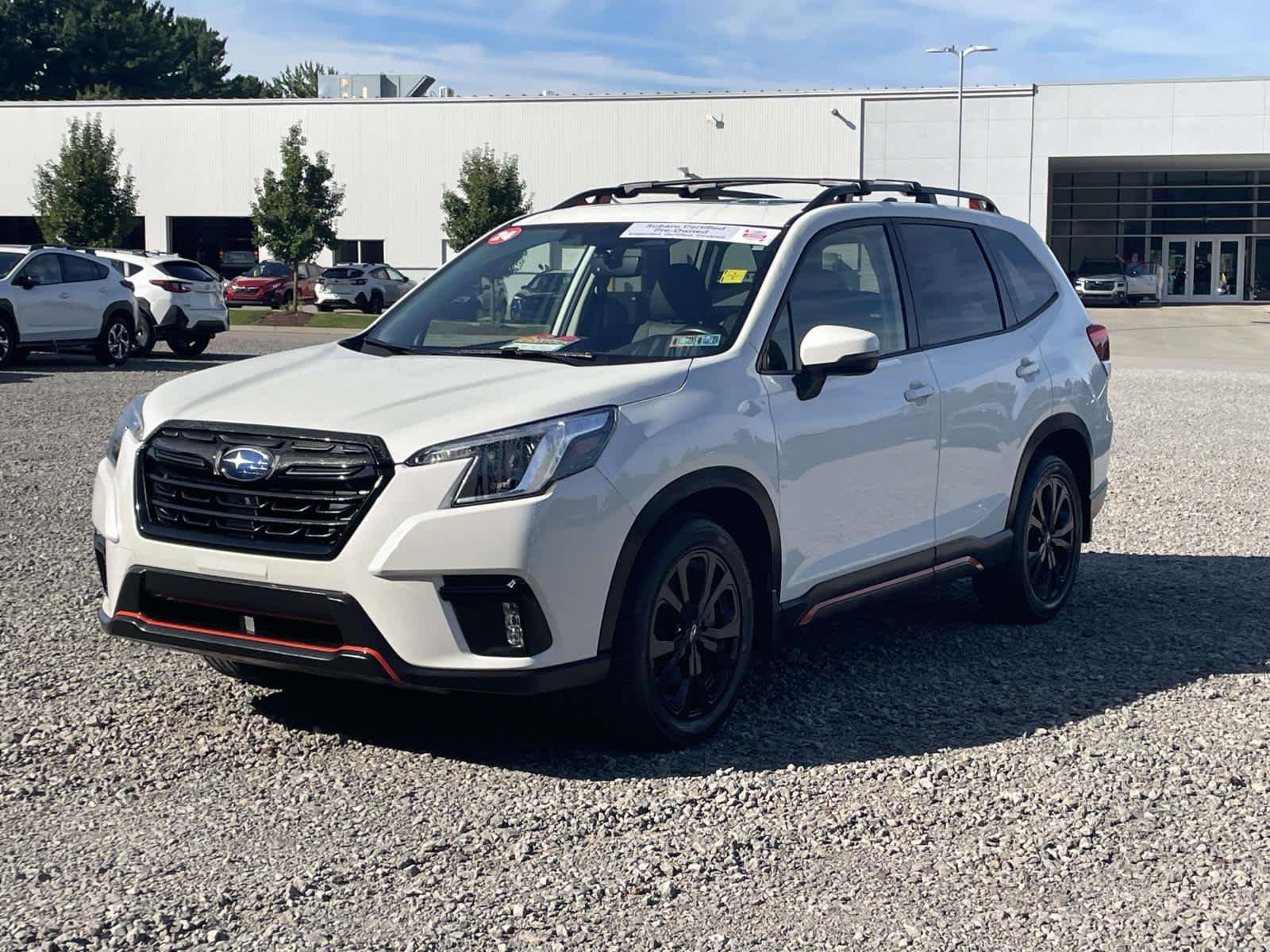 Certified Used 2024 Crystal White Pearl Subaru Sport image 16