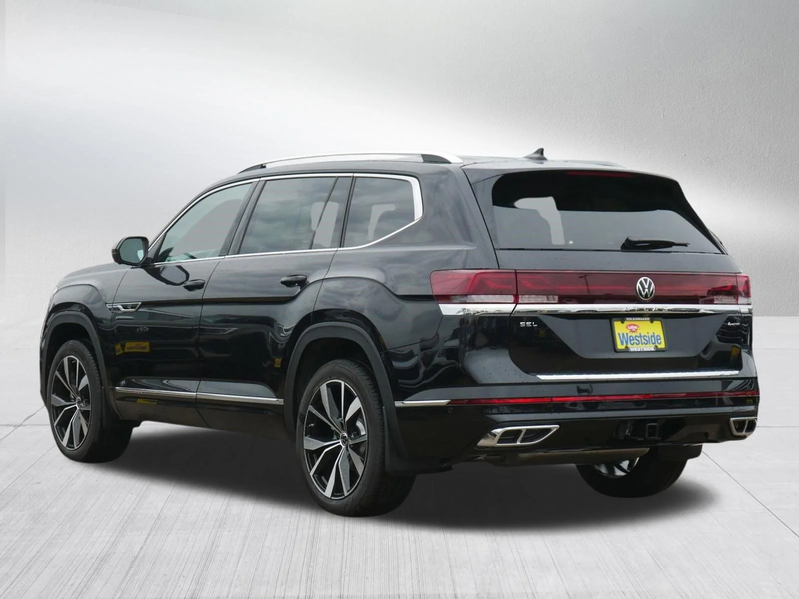 New 2026 Deep Black Pearl Volkswagen 2.0T SEL Premium R-Line image 2