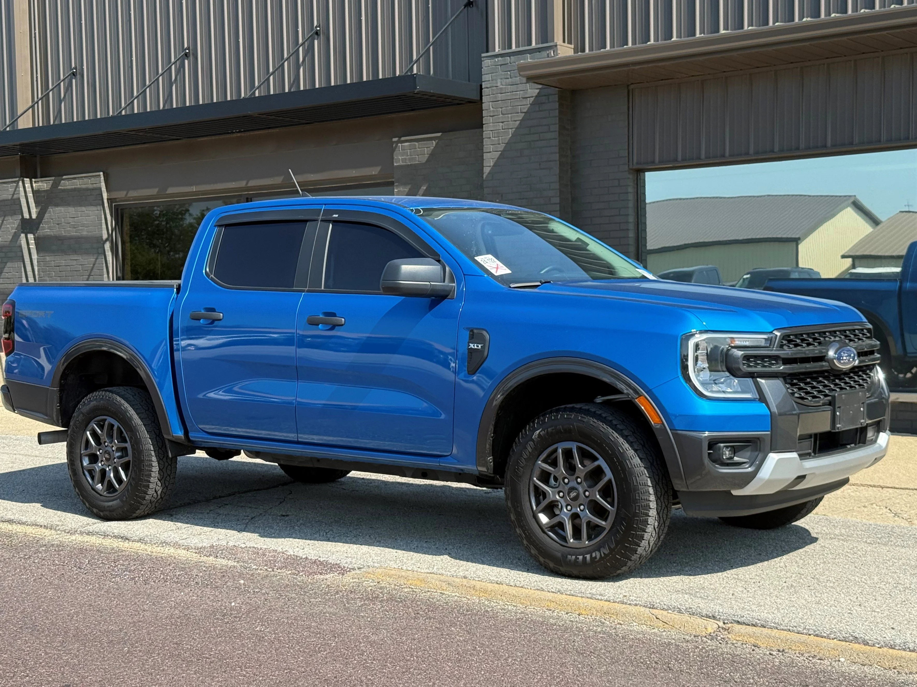 Used 2024 Blue Metallic Ford XLT image 3