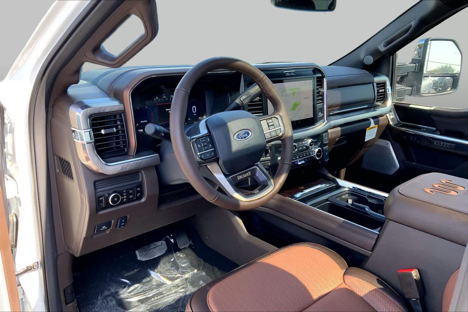 New 2026 Star White Metallic Tri-Coat Ford F-350® King Ranch® image 6