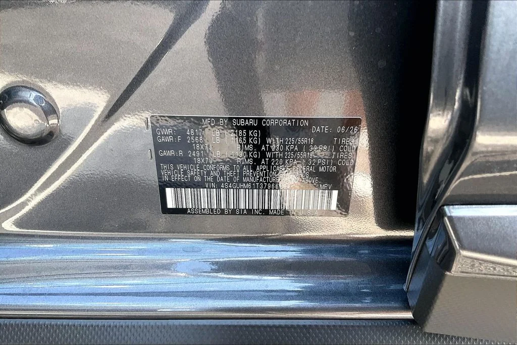 New 2026 MAGNETITE GRAY PEARL Subaru Limited image 13
