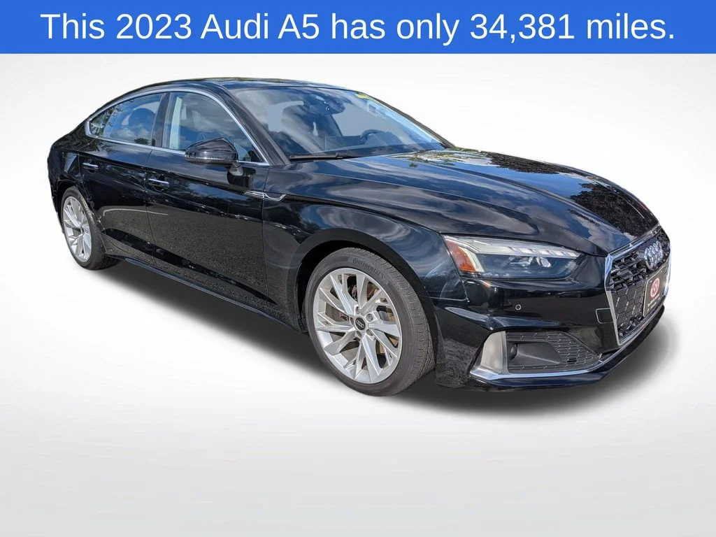 Used 2023 Black Audi Premium Plus image 1