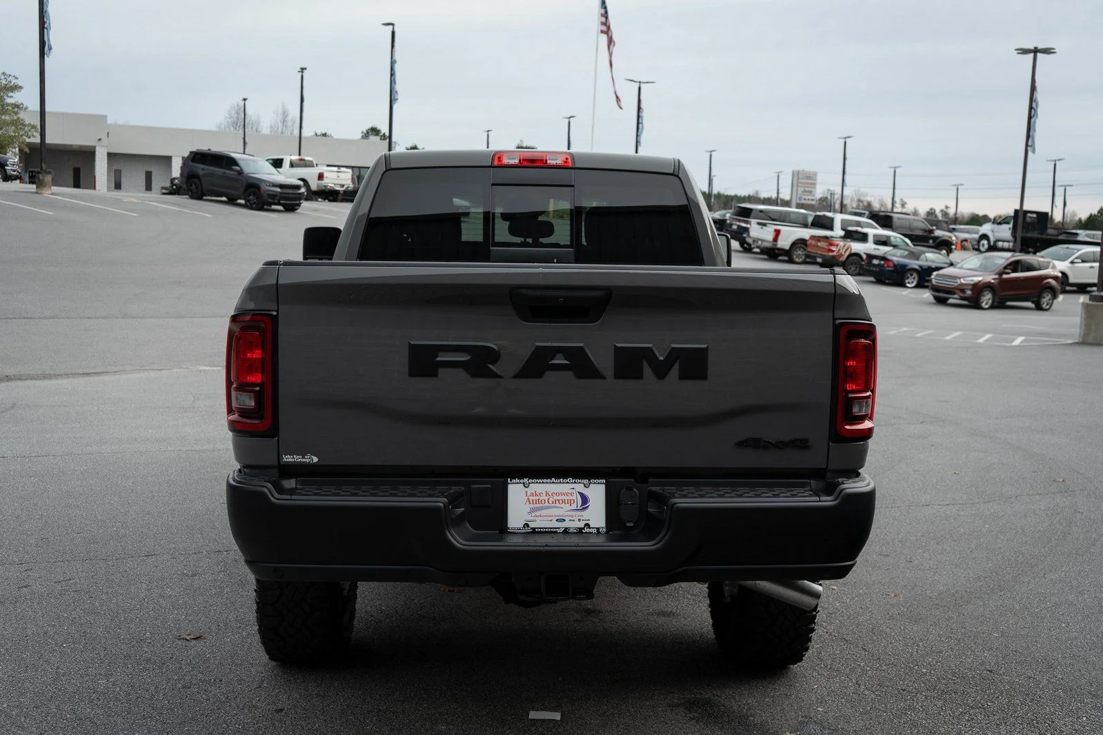 New 2026 Ceramic Gray Clearcoat RAM Tradesman image 8