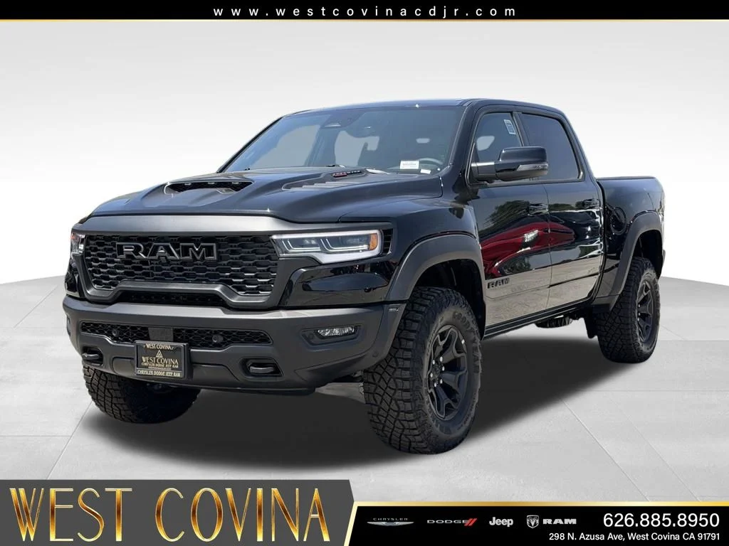 New 2026 Diamond Black Crystal Pearl-Coat Exterior Paint RAM RHO image 1