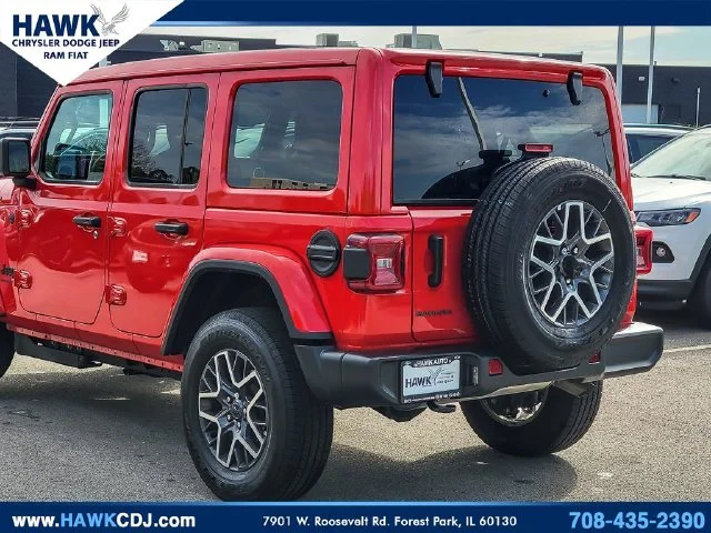 Used 2026 Red Jeep Sahara image 6