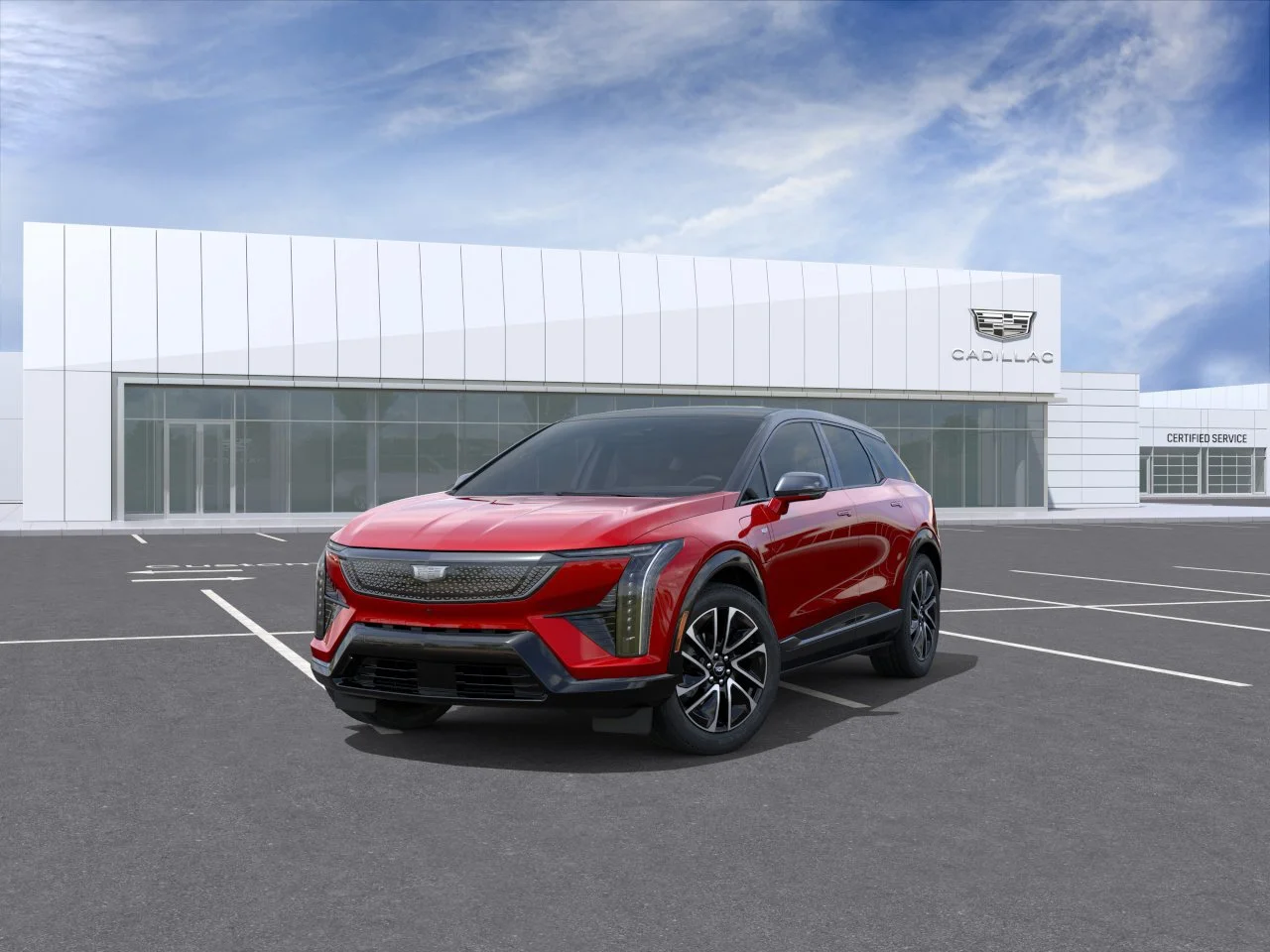 New 2027 Radiant Red Tintcoat Cadillac Sport image 8