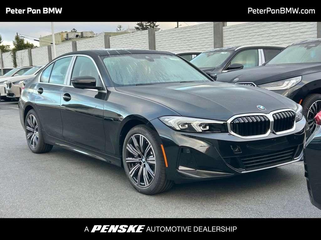 New 2026 Black Sapphire Metallic BMW 330i image 1