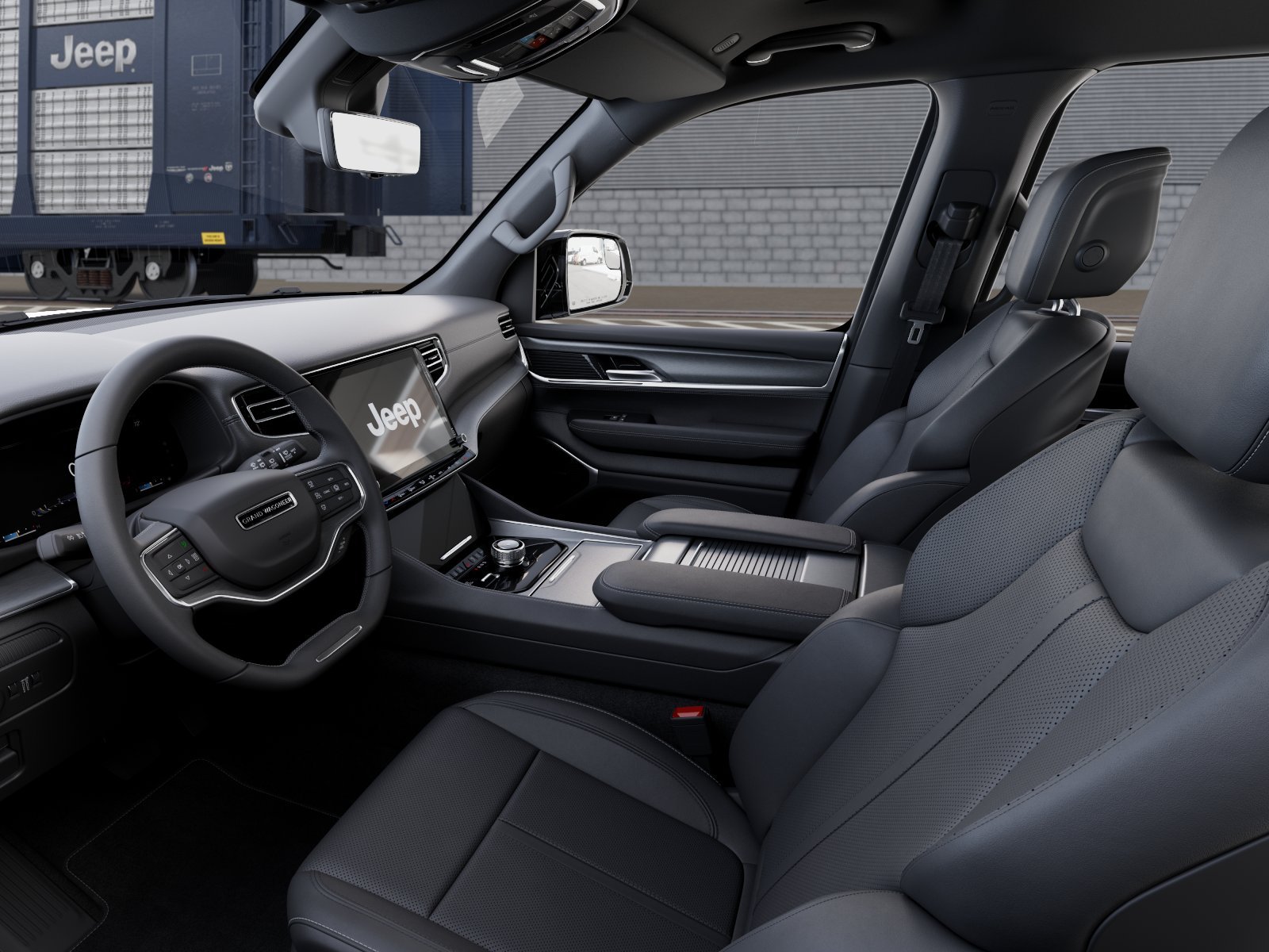 New 2026 Fathom Blue Pearl-Coat Exterior Paint (Late Availability) Jeep Grand Wagoneer image 22