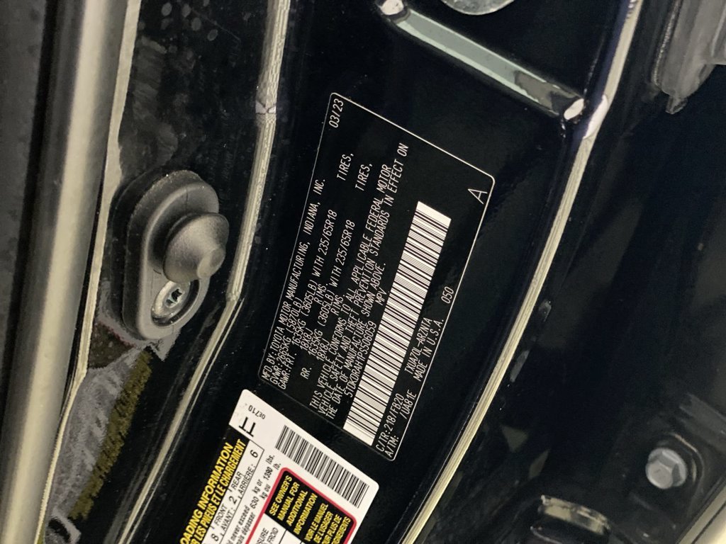 Used 2023 Black Toyota LE image 20