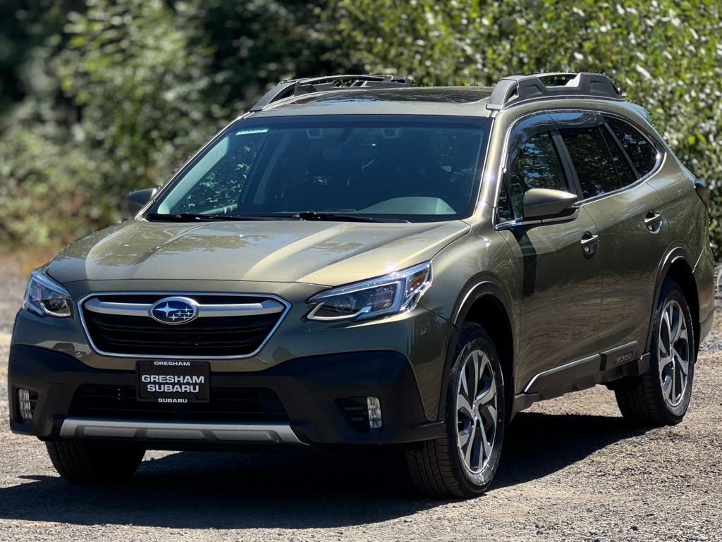Used 2020 Green Metallic Subaru Limited image 3