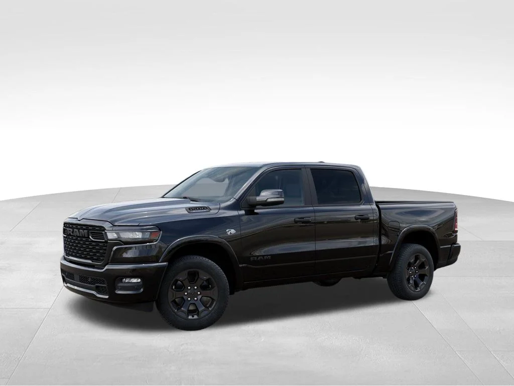 New 2026 Diamond Black Crystal Pearl-Coat Exterior Paint RAM Big Horn/Lone Star image 2