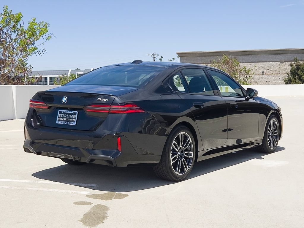 New 2026 Black Sapphire Metallic BMW 530i image 19