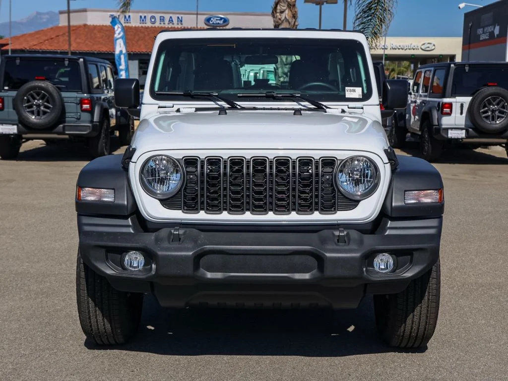 New 2026 Bright White Clear-Coat Exterior Paint Jeep Sport image 8