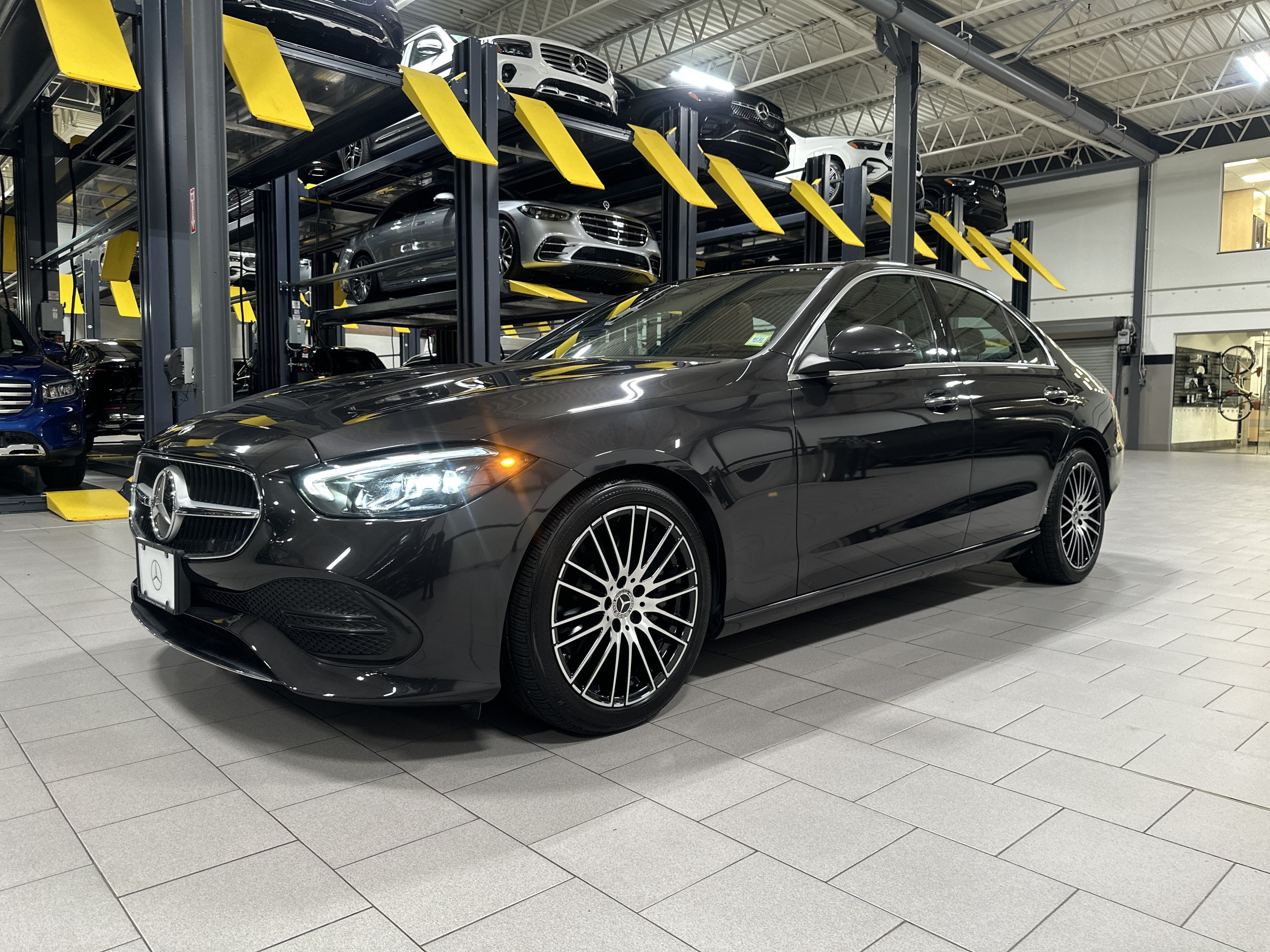 Certified Used 2023 Graphite Grey Metallic Mercedes-Benz C 300 image 16