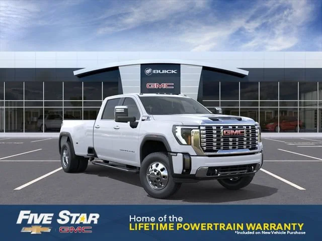 New 2026 Glacier White Tricoat GMC Denali DRW image 1