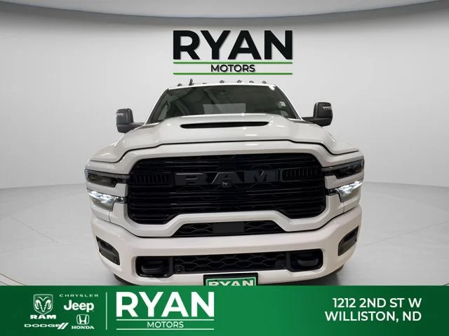 New 2026 Bright White Clear-Coat Exterior Paint RAM Laramie image 4