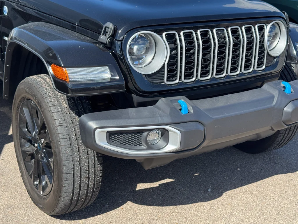 Used 2024 Black Jeep Sahara 4xe image 4