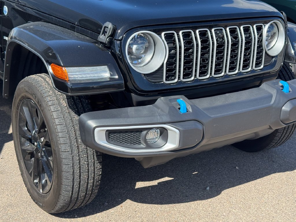 Used 2024 Black Jeep Sahara 4xe image 4