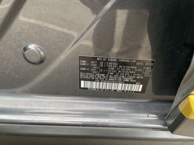 Used 2024 Gray Subaru Sport image 27