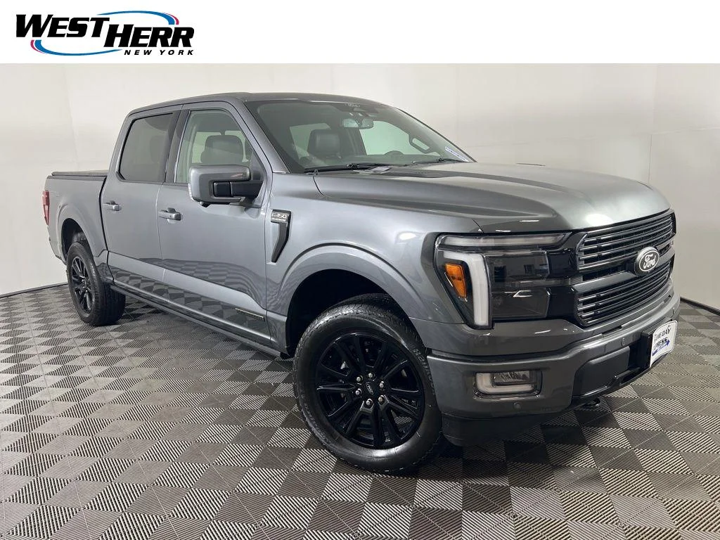 Used 2025 Gray Metallic Ford Platinum image 1