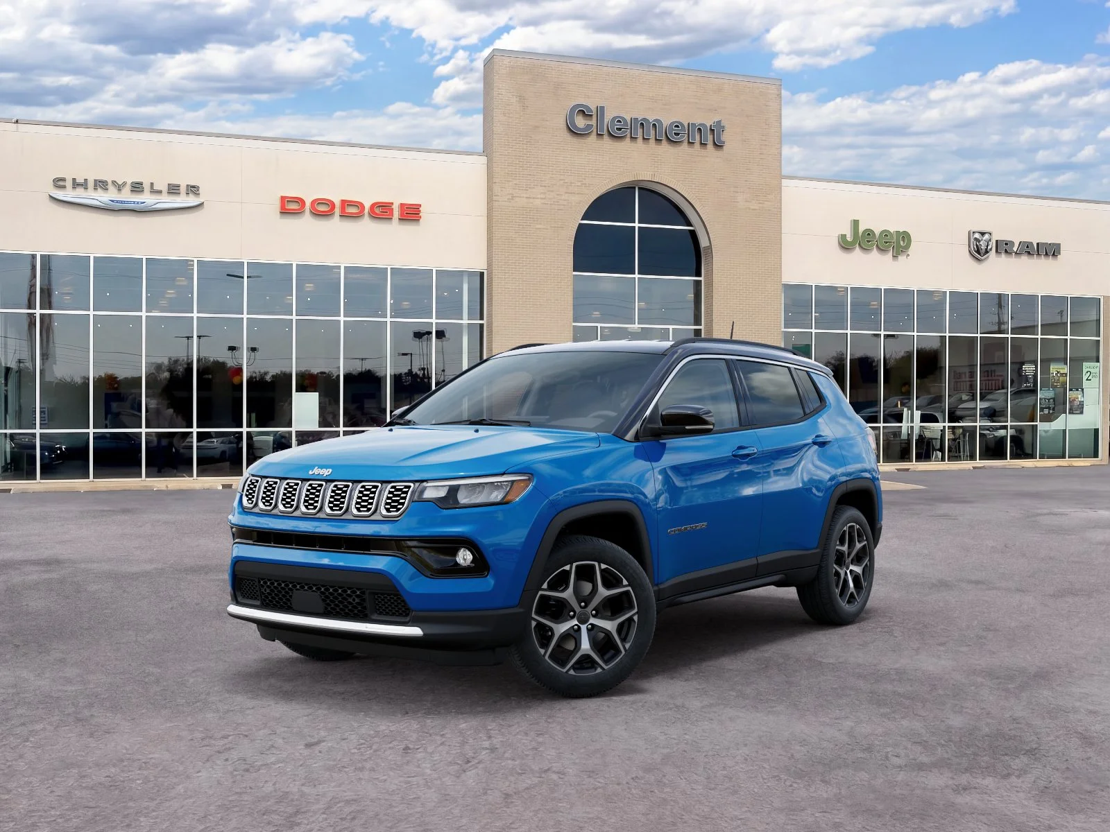 New 2026 Hydro Blue Pearl-Coat Exterior Paint Jeep Limited image 30