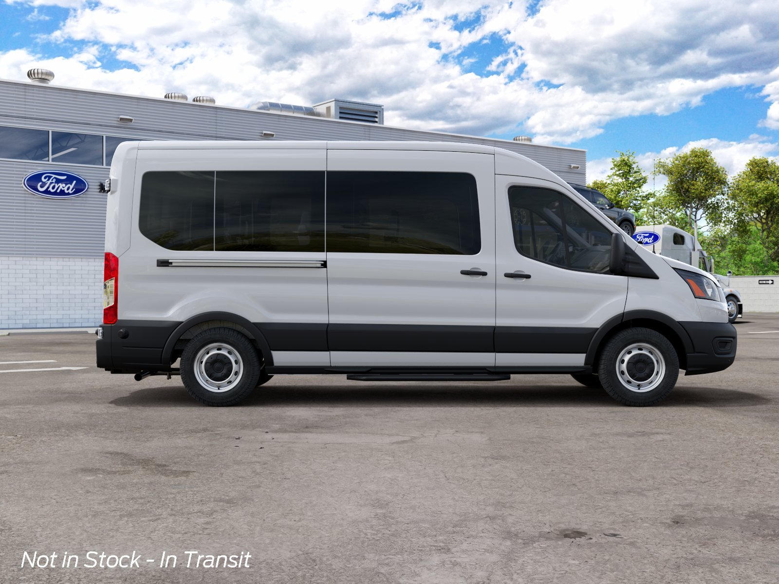 New 2027 Oxford White Ford Passenger Van XL image 6