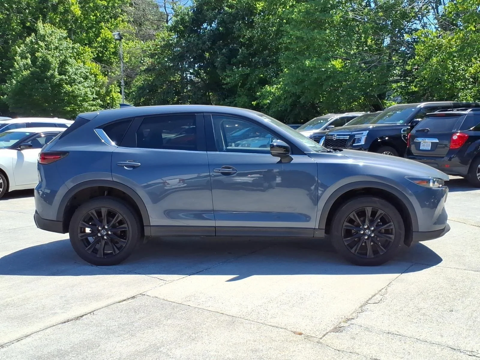Used 2025 Polymetal Gray Metallic Mazda 2.5 S Carbon Edition image 6