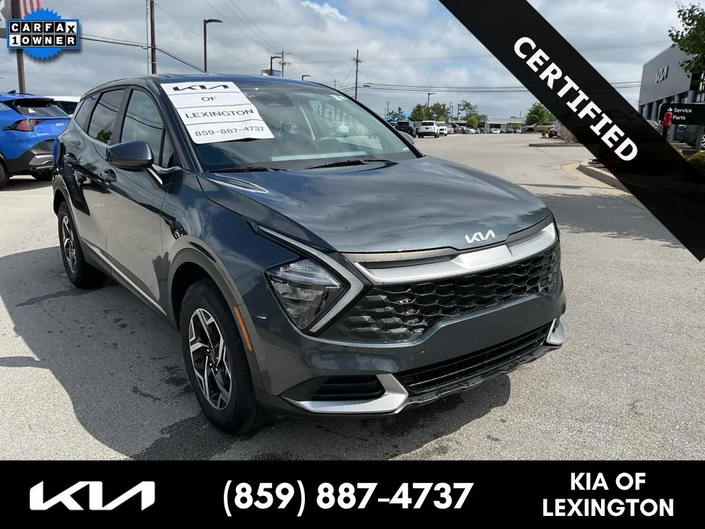 Used 2023 Gravity Gray Kia LX image 1
