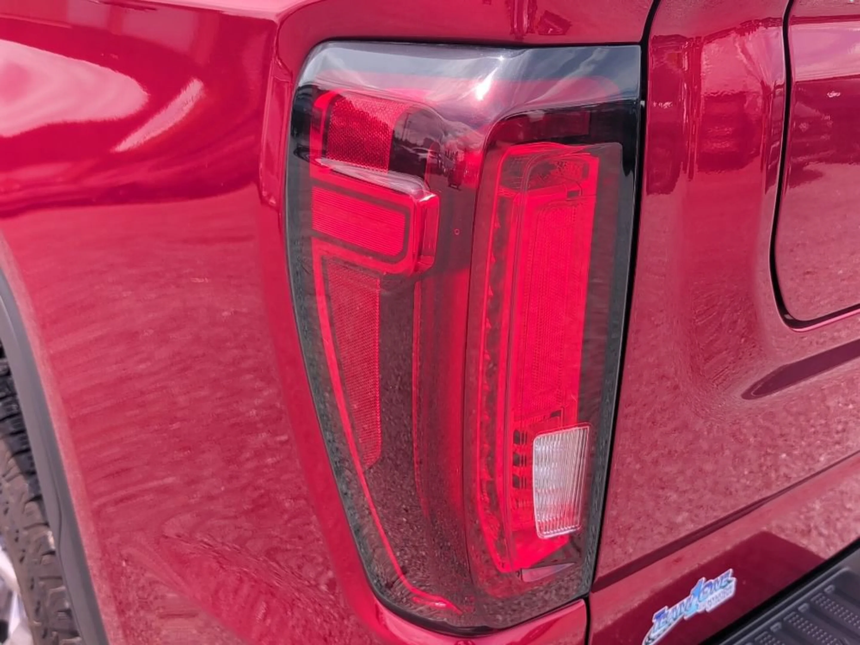 Used 2025 Volcanic Red Tintcoat GMC SLT image 47