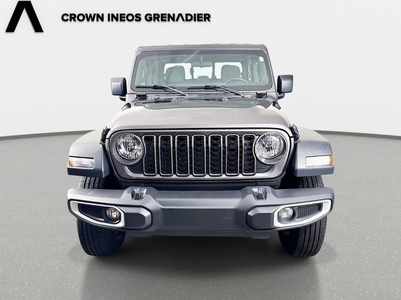 Used 2024 Granite Crystal Metallic Clearcoat Jeep Sport image 2