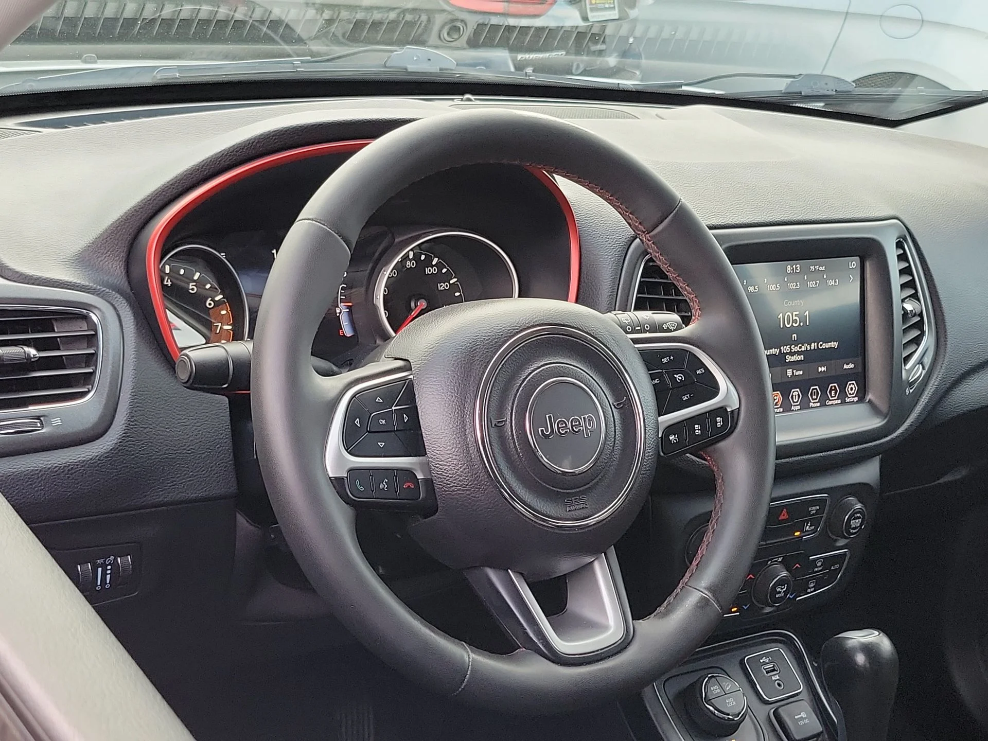 Used 2021 White Jeep Trailhawk image 7
