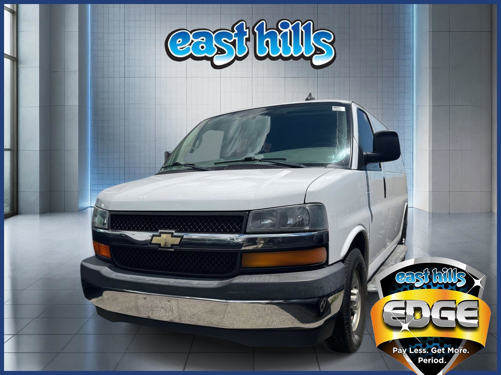 Certified Used 2019 SUMMIT WHITE Chevrolet Work Van image 3